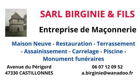 Ets Birginie & Fils SARL